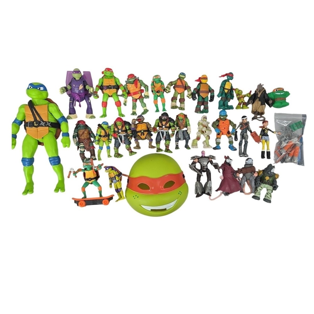 TMNT Mixed Size Action Figures Ninja Turtles